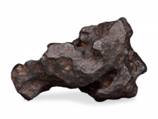 a pile of coal on white background