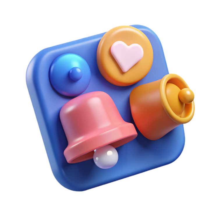 an image of a toy that is shaped like a bell