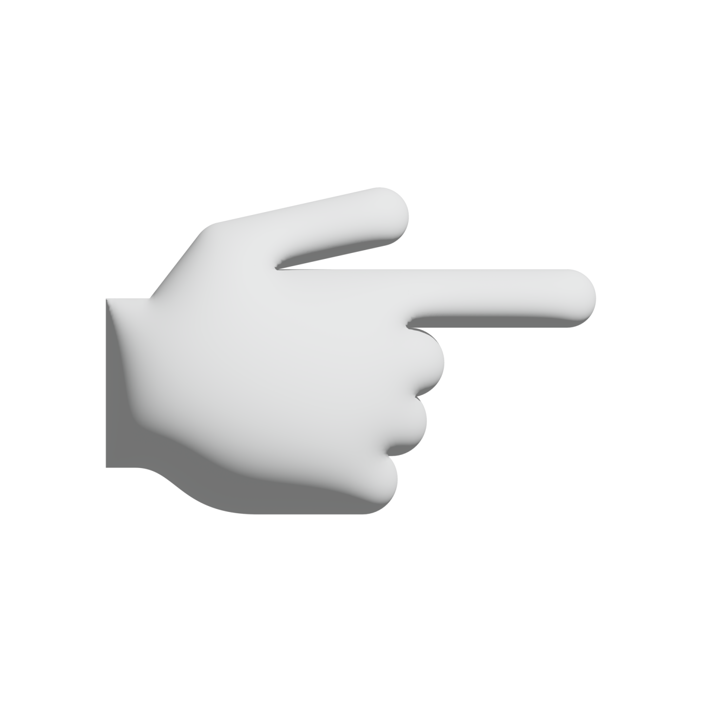 a person's hand pointing at something