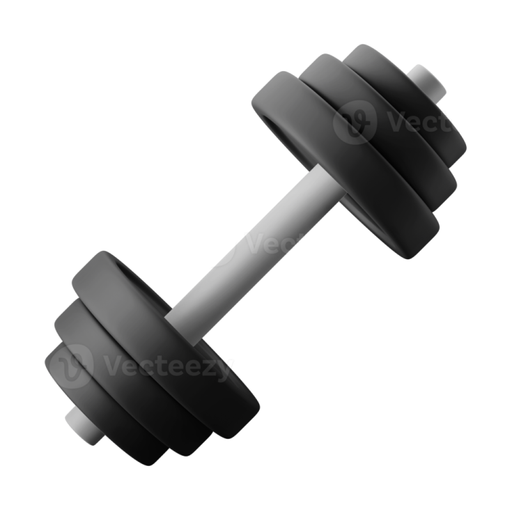 a pair of dumbs on a white background