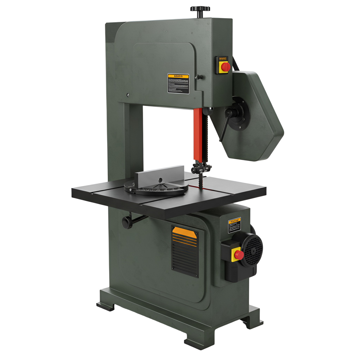 a table sawing machine on a white background