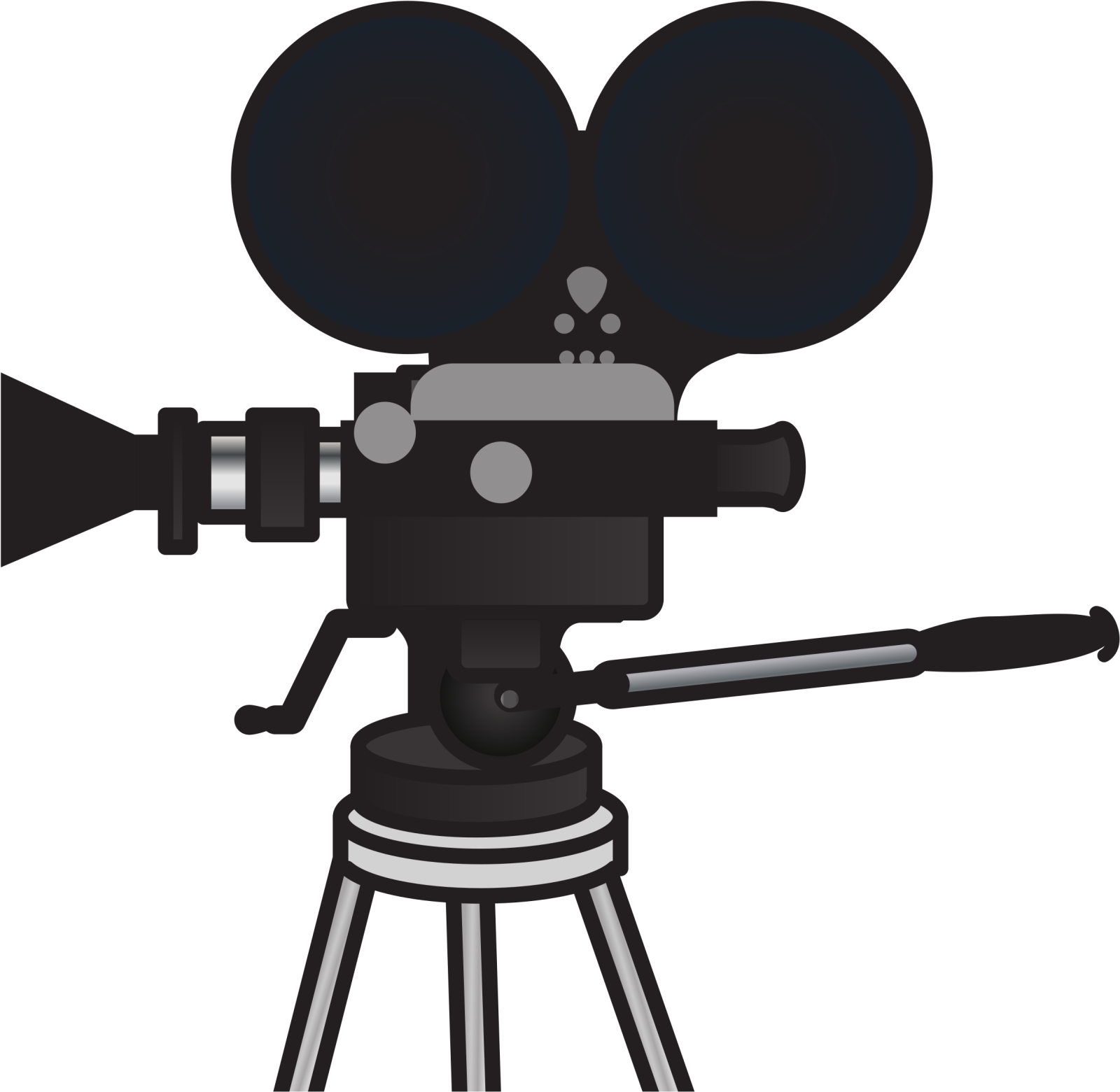 a camera on a tripod
