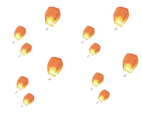 a bunch of orange flowers on a white background