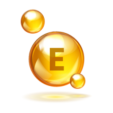 a golden bubble with the letter e on it