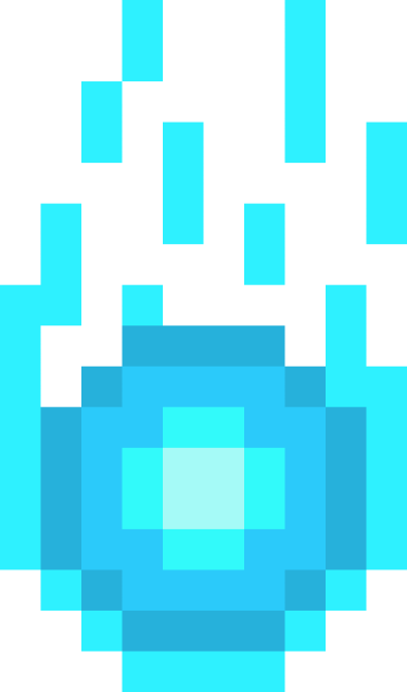 an image of a blue pixel