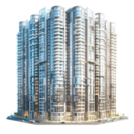 a tall building with many windows