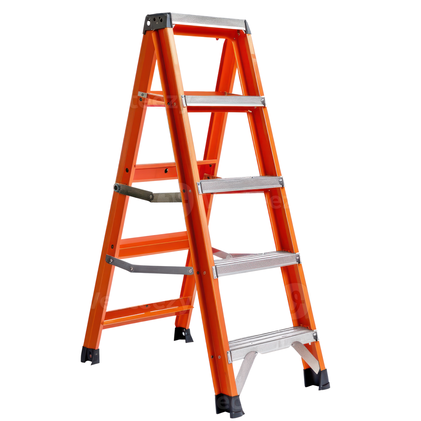 a step ladder on a white background
