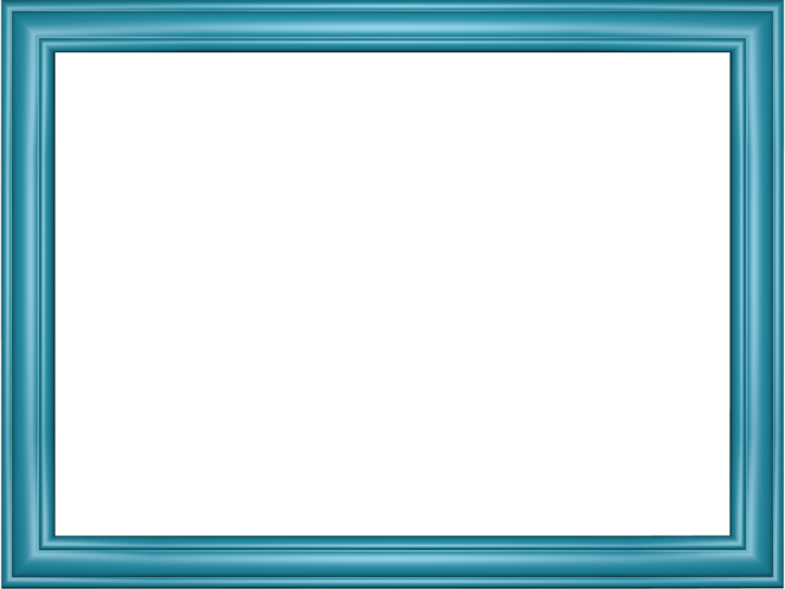 a blue frame on a white background vector