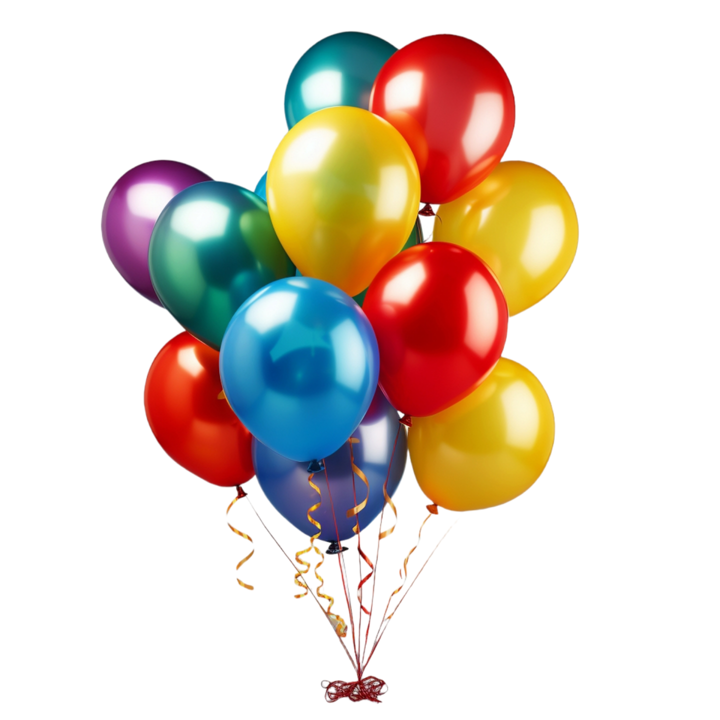 a bunch of balloons