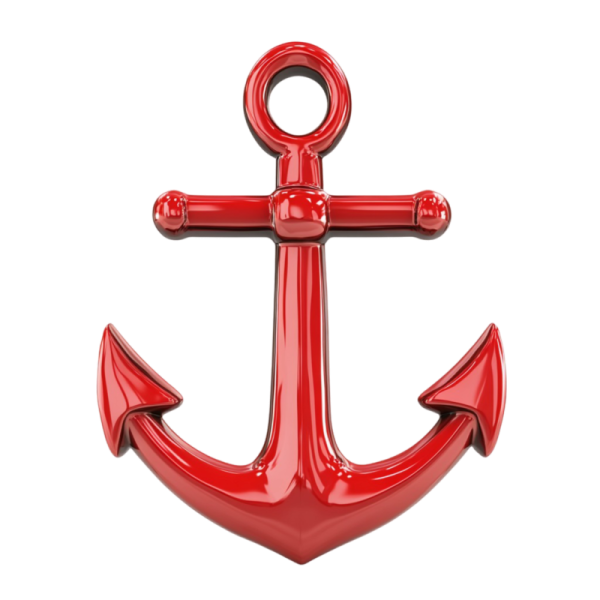 an anchor on a white background