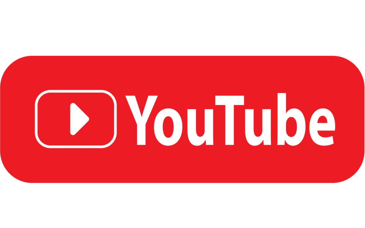 the youtube logo on a white background