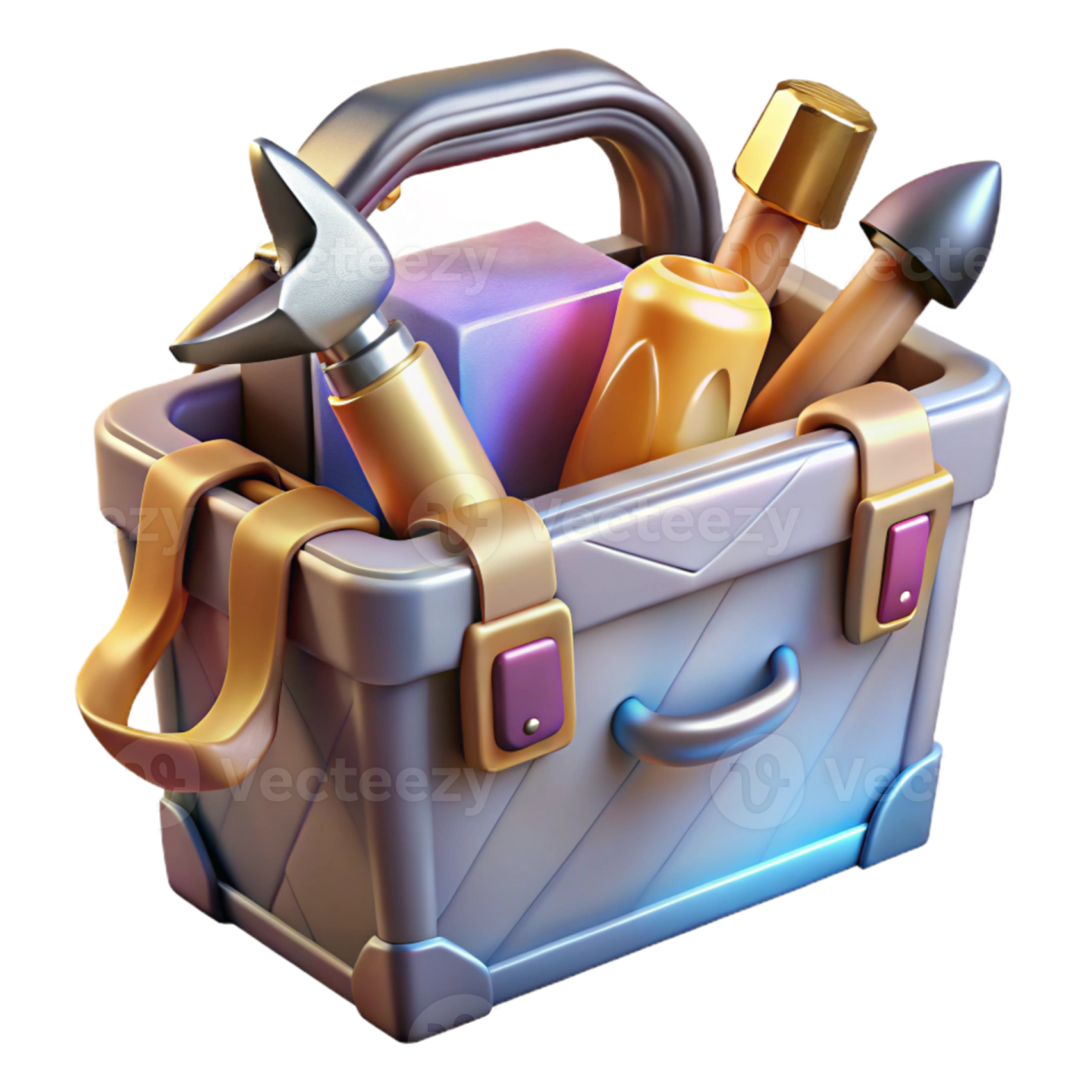 a tool box with tools in it
