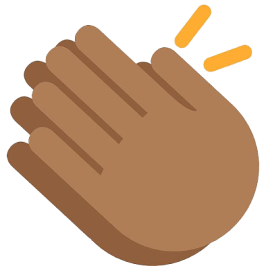 an icon of a hand with two fingers