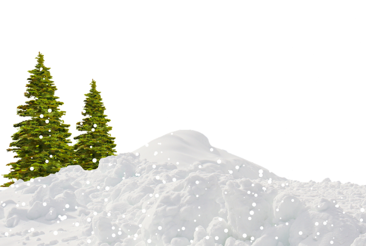 a pile of snow
