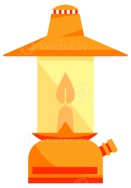 a lantern with a candle on top