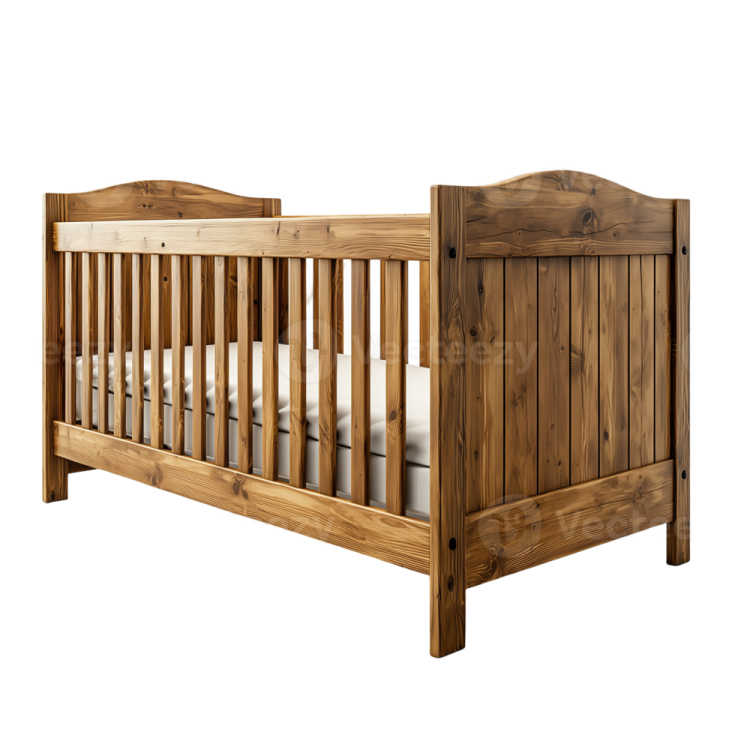 an image of a wooden cribt