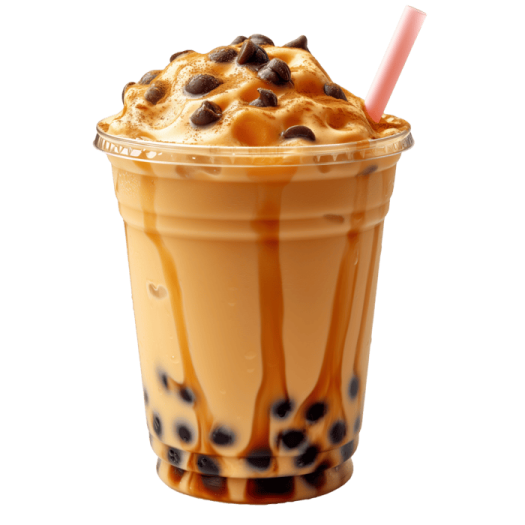 a close up of a drink in a plastic cup