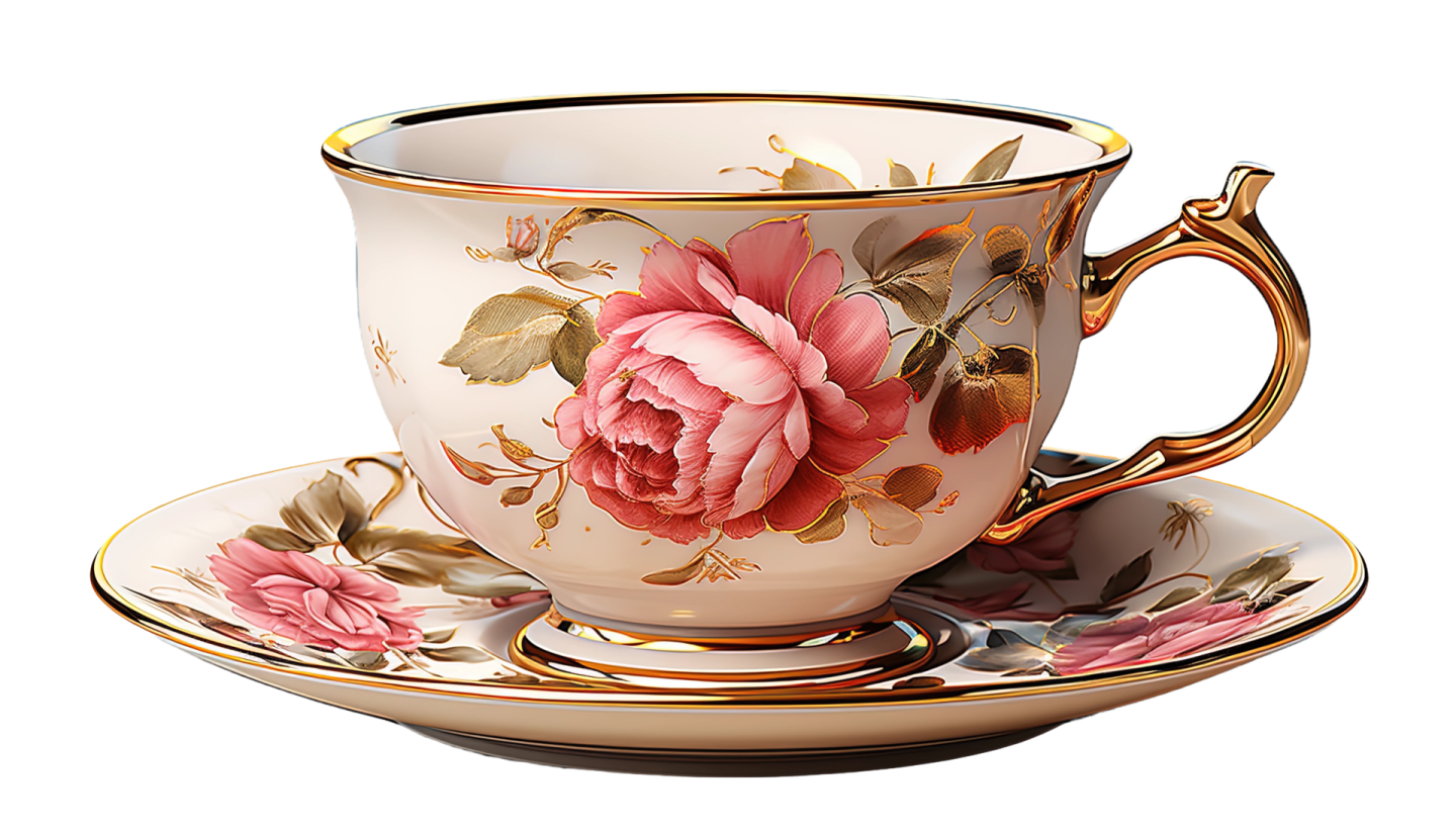 a cup and saucer