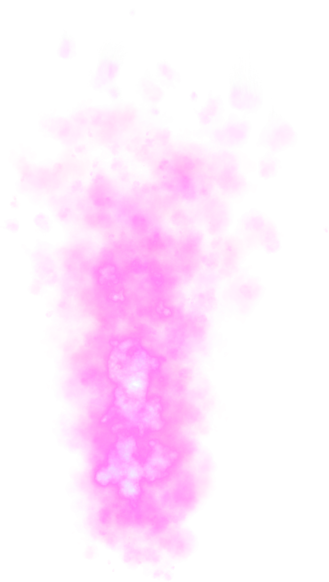 a pink powder explosion on a white background