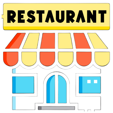 an image of a restaurant