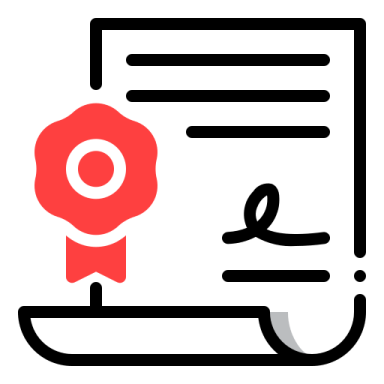 a paper with a red rose on it