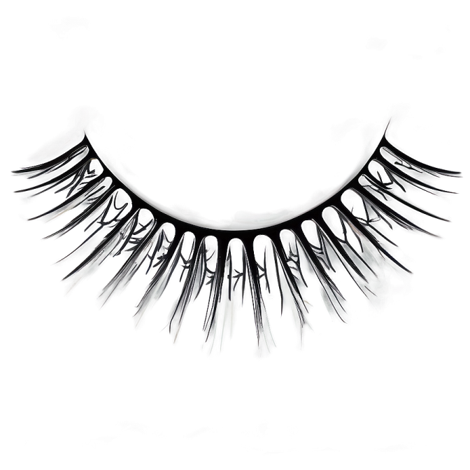 a close up view of an eye with long lashes