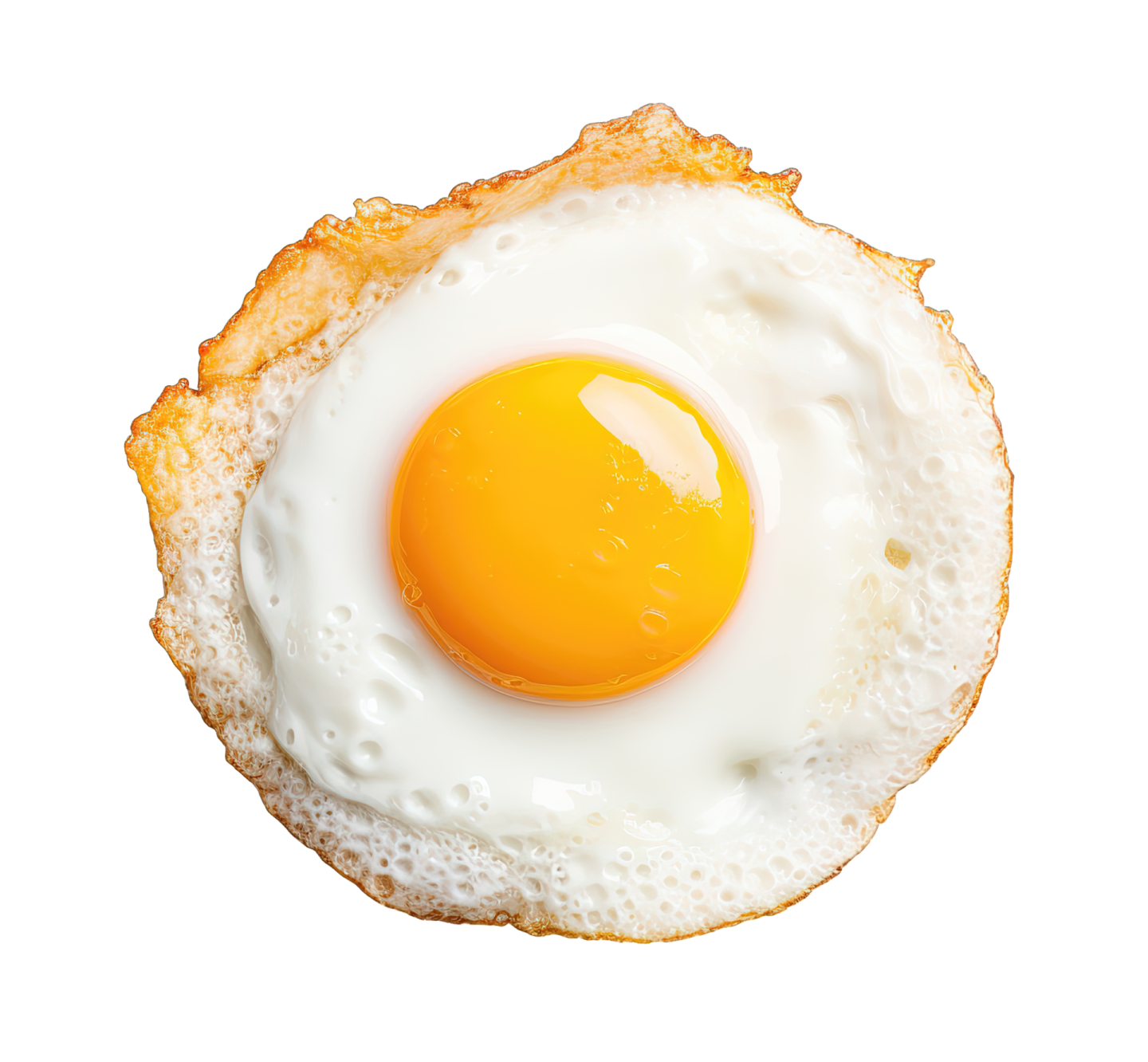 a fried egg on top of toasted bread