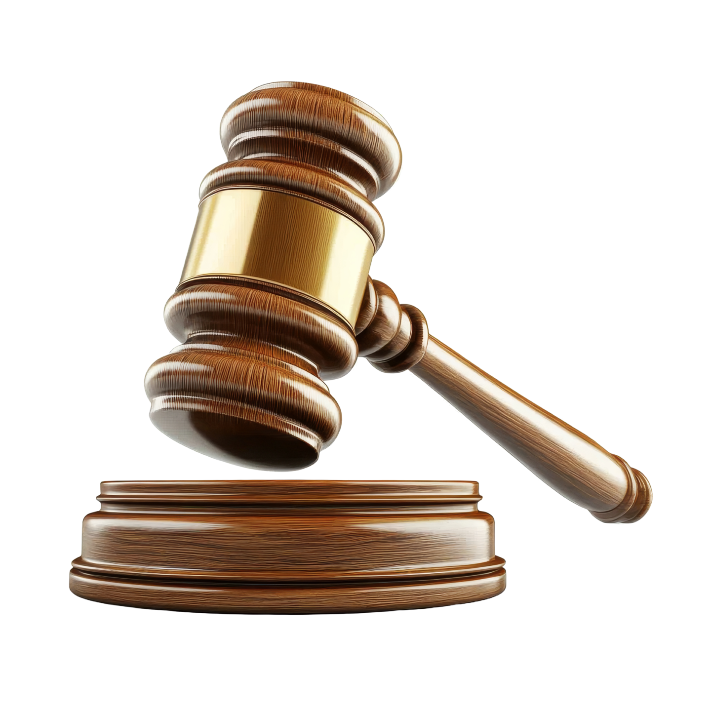 a wooden judge's gave