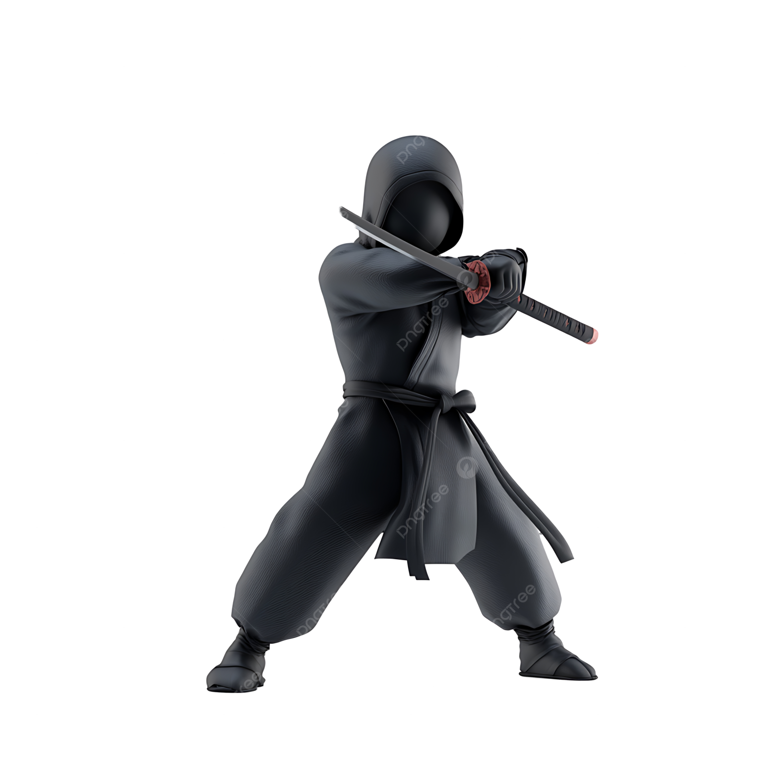 a toy figure of a man in a ninja outfit with a sword