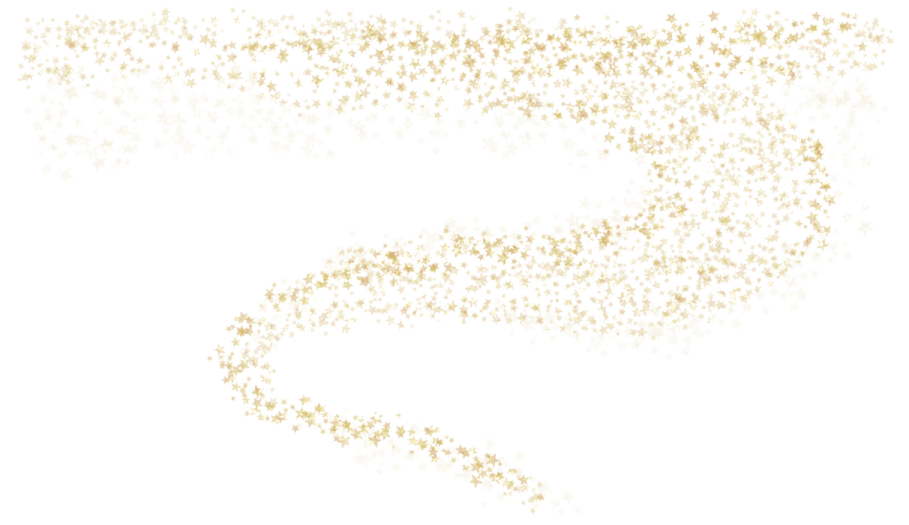 a white background with gold stars