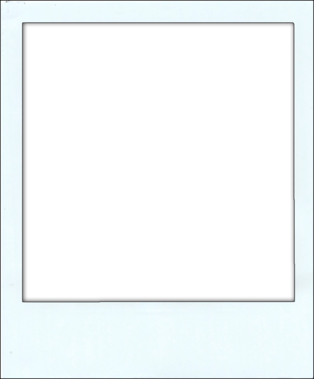 a white picture frame with a black border