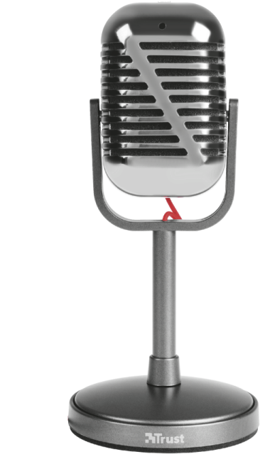 an image of a microphone on a white background