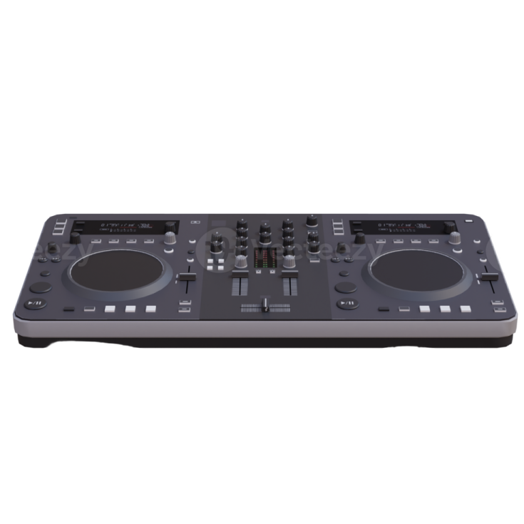 a dj controller on a white background