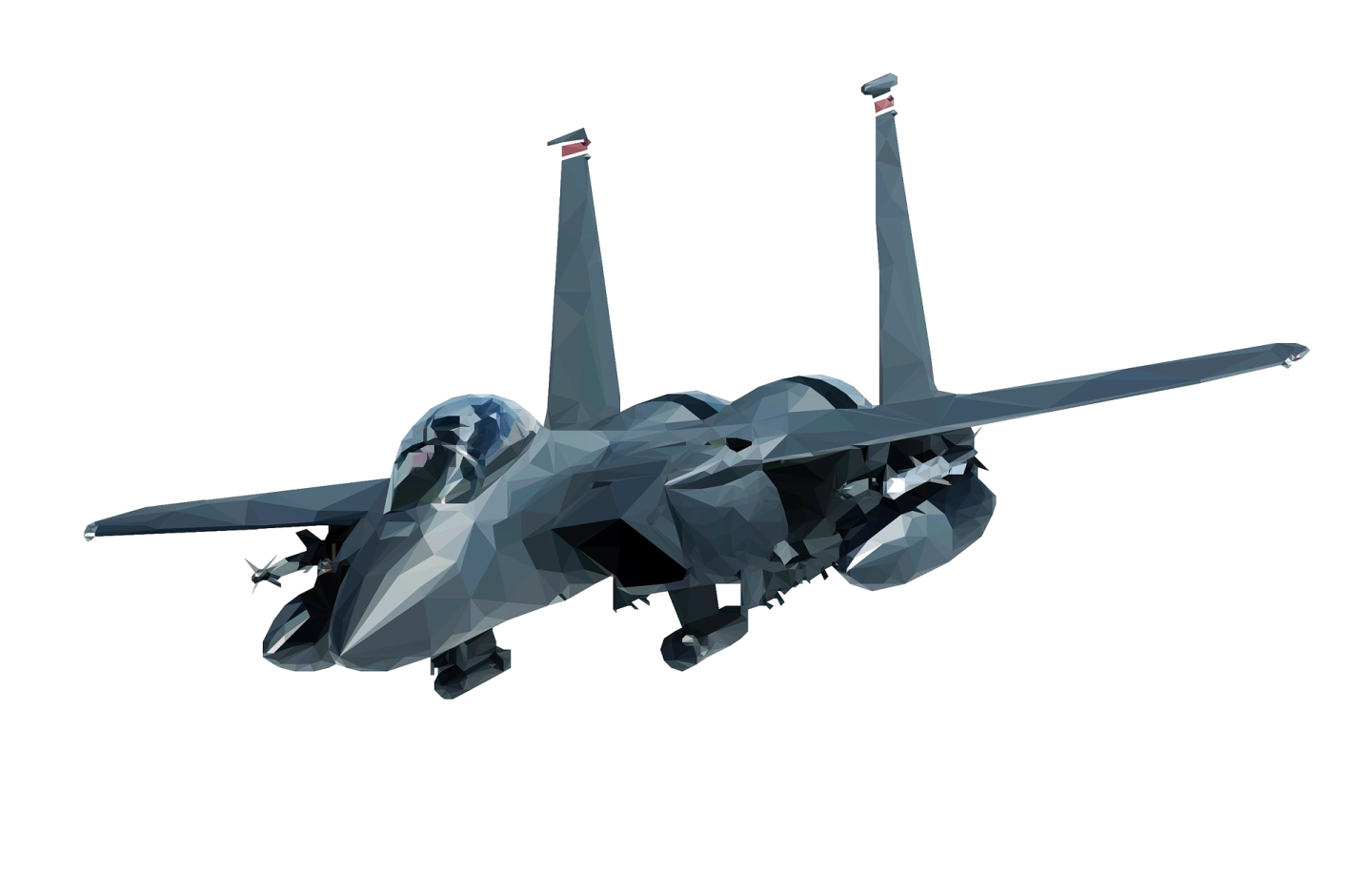 a fighter jet flying through the air