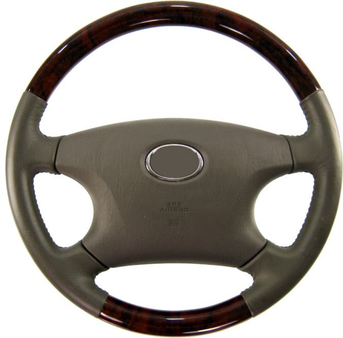 a steering wheel on a white background