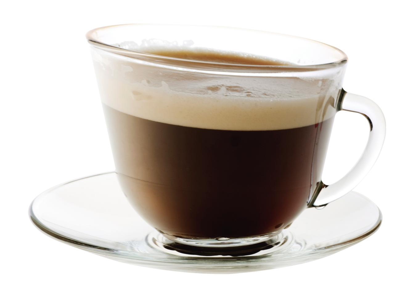 a cup of coffee on a saucer