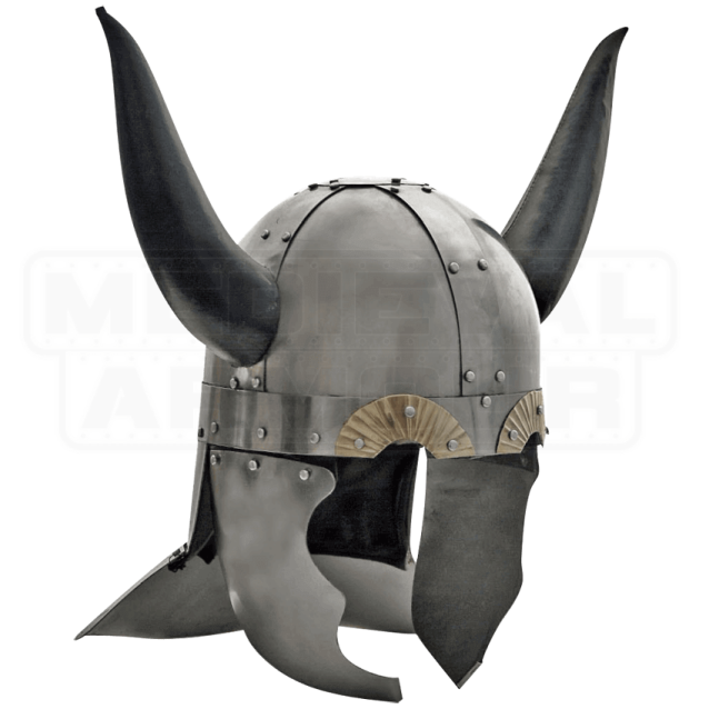 viking helmet with horns