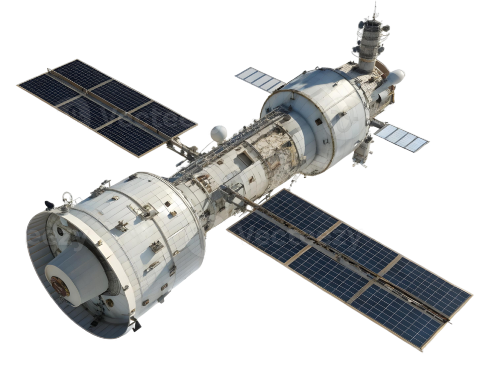 an artist's rendering of the space station