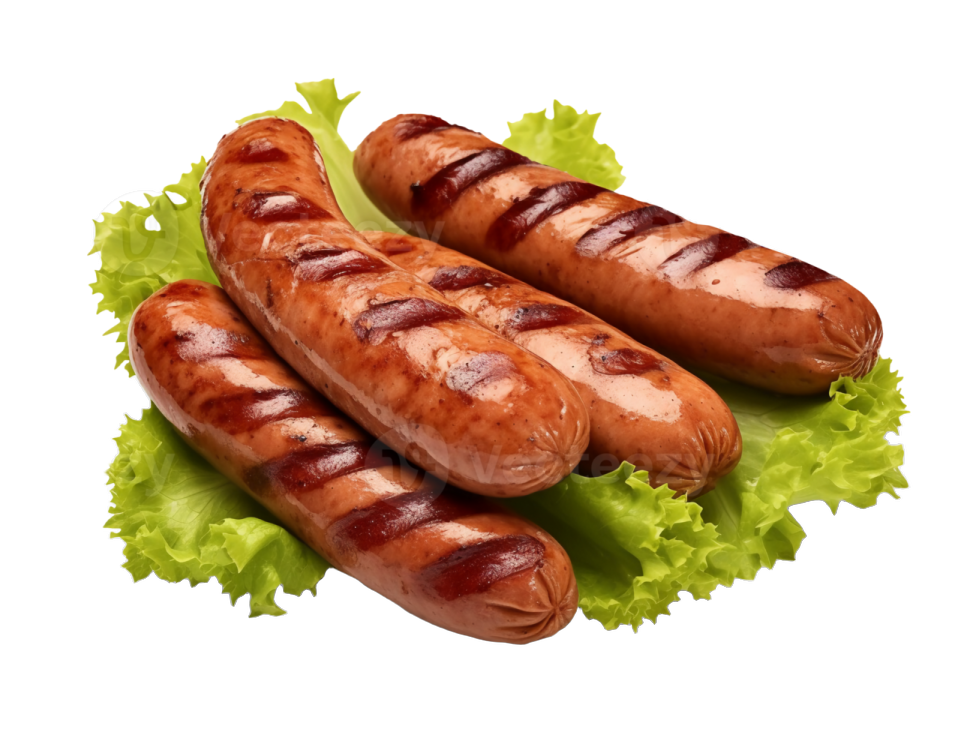two hotdogs on a white background