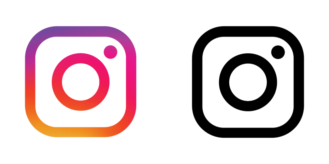 The logos for iInstagram