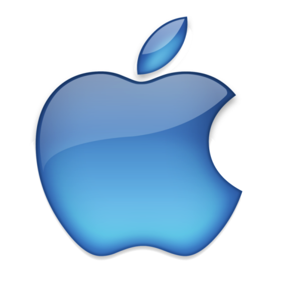 the apple logo