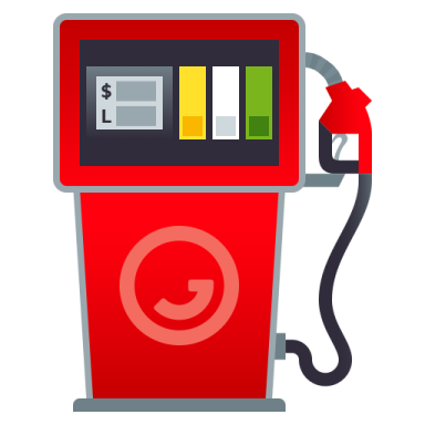 an image of a gas pump