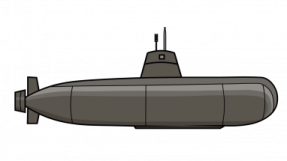 an illustration of a submarine