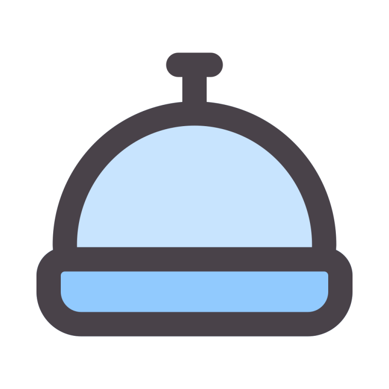 an icon of a clochet