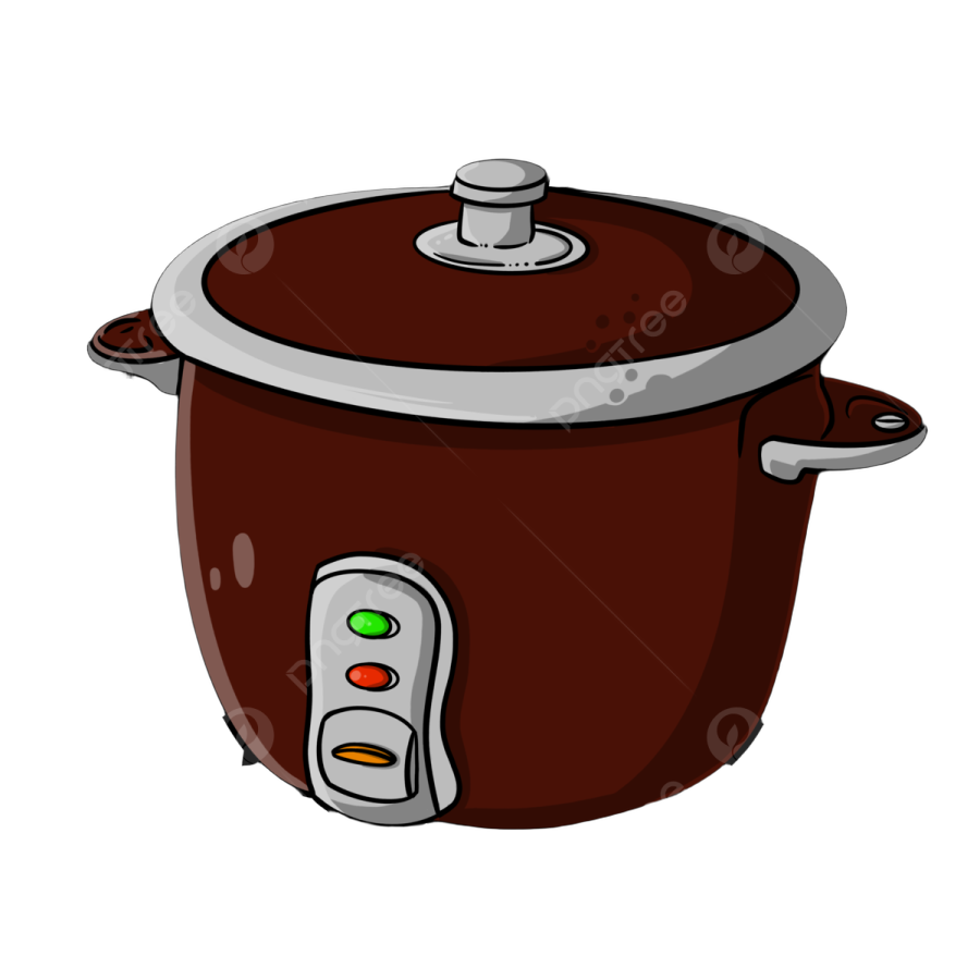 an illustration of a brown slow cooke