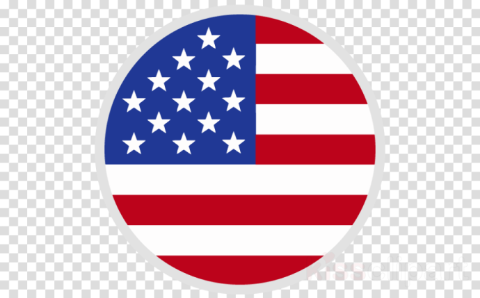 an american flag on a transparent background