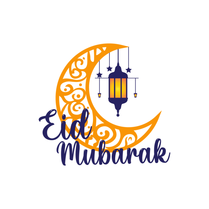 eid mubara logo design