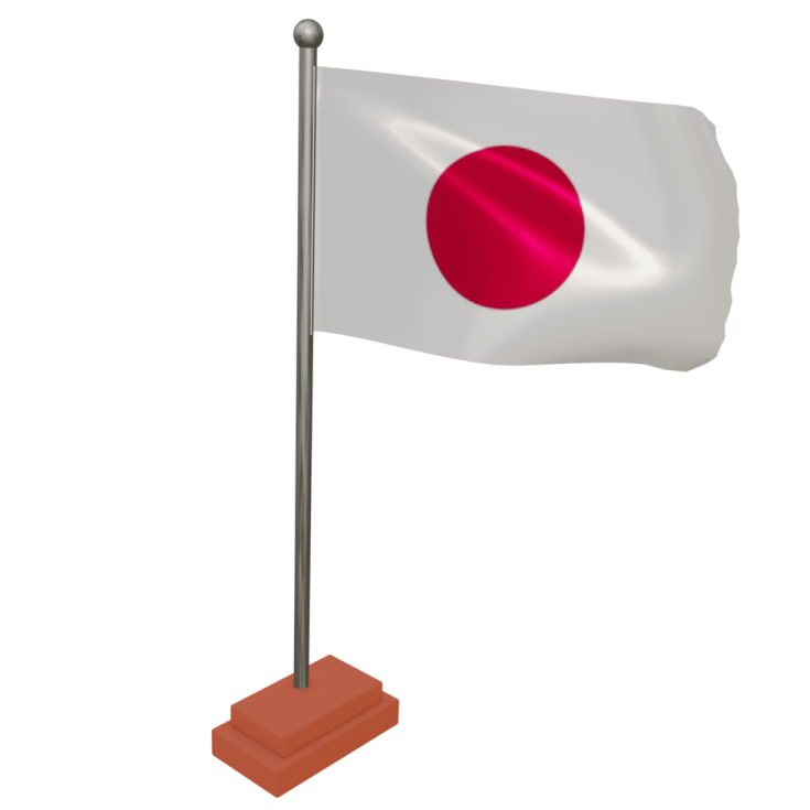 the flag of japan