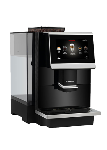 a coffee machine on a white background