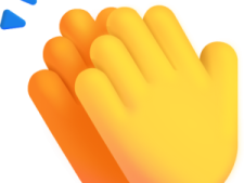 a pair of yellow gloves on a white background